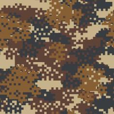 Imagem de Papel de Parede Adesivo Camuflado Pixels 35614 0,58x3,00M