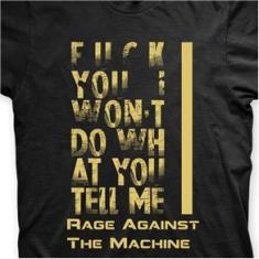 Imagem de Camiseta Rage Against The Machine  e  em Silk 100% Algodão
