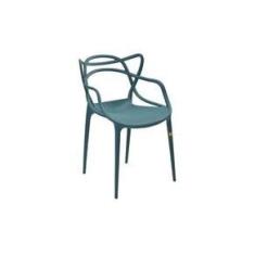 Imagem de Conjunto Com 2 Cadeiras Rivatti Allegra Pp Verde Petróleo