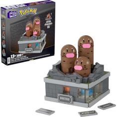 Imagem de MEGA Pokémon, Blocos de Montar, Miniatura do Dugtrio com 350 peças, Movimento e 12 cm de Altura, A partir de 13 anos