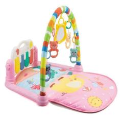 Imagem de Tapete Atividades Piano Musical Alegria Com Usb Color Baby Rosa