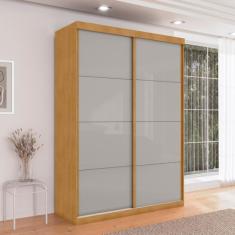 Imagem de Guarda Roupa 2 Portas E 3 Gavetas Kassel Naturalle Off White