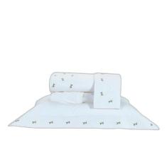 Imagem de Jogo Lençol King Ellora 4Pçs Bordado 200 Fios 100% Algodão - Doce Lar 