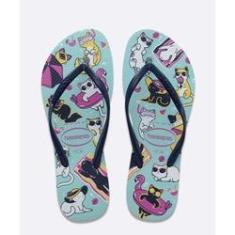 Imagem de Chinelo Havaianas Infantil Kids Slim Pets