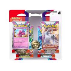 Imagem de Blister Quádruplo Pokémon Evoluções em Paldea Tinkatink Copag