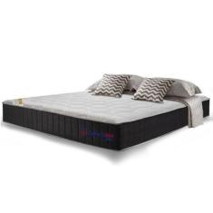 Imagem de Colchão Casal De Molas Ensacadas Com Espuma Viscoelástico Cama Inbox C