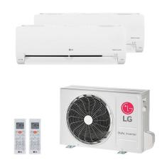 Imagem de Ar Condicionado Bi Split Inverter Lg 16.000 Btus (Hi Wall 9.000 + Hi W