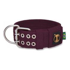 Imagem de Coleira Cachorro Grande Forte Coleira Amorosso Coleira Forte (Vinho Tr