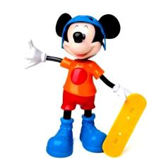 Imagem de Boneco do Mickey com Falas e Português com Skate 24cm Elka