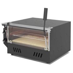 Imagem de Forno Guilhotina Elétrico Saro Preto sem Cavalete 32L 220V