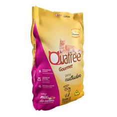 Imagem de Ração Quatree Gourmet Gatos Castrados Mix De Carnes 1Kg
