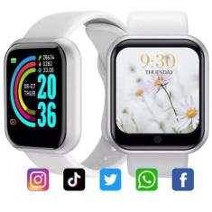 Imagem de Relógio digital Smartwatch D20 Android IOS Inteligente 2023 - 01Smart,
