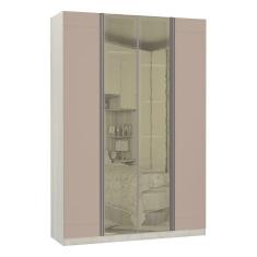 Imagem de Guarda-roupa Solteiro 4 Portas Legno Crema Com Connect