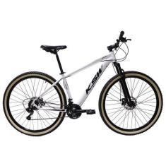 Imagem de Bicicleta Aro 29 Ksw 24v Cambio Shimano Freios Hidráulicos, Branco, 19