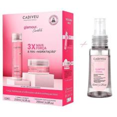 Imagem de Kit Cadiveu Glamour Essentials Brilho + Reparador De Pontas - Cadiveu