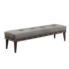 Imagem de Recamier Valentin Luxo Madeira Maciça Castellar Móbile, Linho Cappucci