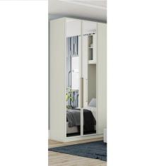 Imagem de Guarda Roupa Modulado 2 Portas Espelho 3 Gavetas - HENN