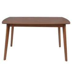 Imagem de Mesa de Madeira Maciça e Mdf L135 X P 90 X Alt 77 Linea Natural