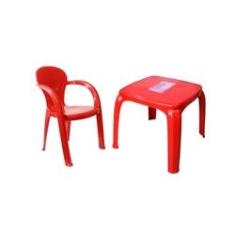 Imagem de Kit Mesa Com Estojo Infantil E Cadeira  Usual Util
