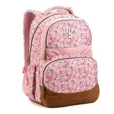 Imagem de Mochila Juvenil Feminina Escolar Estampada Florida Seanite G
