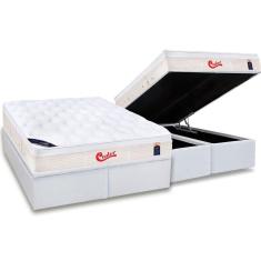 Imagem de Conjunto Baú-Colchão Castor Pocket Vitagel + Cama Queen 158