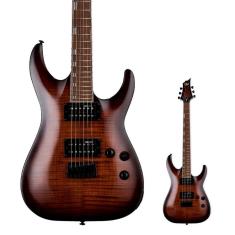 Imagem de Guitarra Super Strato Flamed Maple Top LTD H-200FM Sunburst