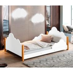 Imagem de Cama Infantil Cirandinha Branca com Colchão e 2 Luminárias Sonhos de Luz