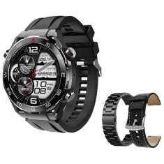 Imagem de Relógio Smartwatch Hw5 Max Redondo Monitor De Atividades Fisicas E Sau