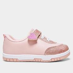 Imagem de Tênis Bebê Molekinha Coração Glitter Menina-Feminino