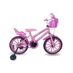 Imagem de Bicicleta Infantil Feminina Aro 16 Cadeirinha Boneca - Duas Rodas Bike