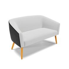 Imagem de Namoradeira 02Lug Stella Corano Preto Cinza A05 Castanho