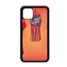 Imagem de Capa com ilustração colorida da lanterna chinesa para iPhone 12 Pro Max para Apple Mini Mobile Case Shell