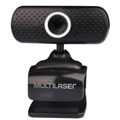 Imagem de Webcam Standard 480P Microfone integrado Conexão USB Multilaser WC051