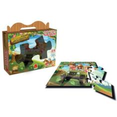 Imagem de Quebra-Cabeça Gigante Aventura Na Floresta Algazarra