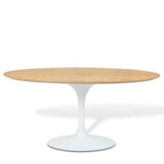 Imagem de Mesa Saarinen Oval Freijó 180x100cm - Base 