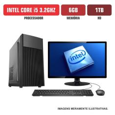 Imagem de Computador Flex Computer Intel Core i5 6Gb HD 1Tb Com Kit Monitor 19"