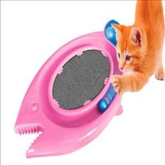 Imagem de Brinquedo Gato Arranhador Durapets Piranha Comedouro