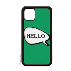 Imagem de Capa para Apple Mini Mobile Case Case Case para Apple Mini Mobile Chat Happy Greetings Hello para iPhone 12 Pro Max
