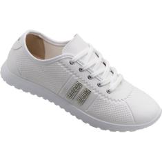 Imagem de Tênis Moleca Feminino Casual Brilho Strass Conforto-Feminino