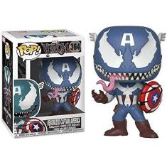 Imagem de Venomized Captain America 364 Pop Funko Venom Marvel