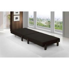 Imagem de Cama Portátil Dobrável Solteiro 188X88 Pés De Madeira - Lv