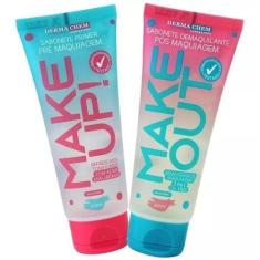 Imagem de Kit Sabonetes Pré E Pós Maquiagem Com Gel Facial Dermachem