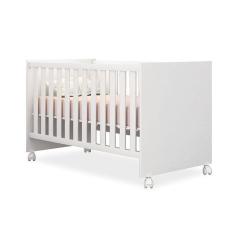 Imagem de Berço Mini Cama 2 Em 1 (Americano) Quarto Infantil Bebê 4 Rodinhas/Rodízios Doce Sonho 1344