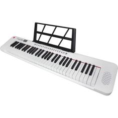 Imagem de Teclado Musical Portátil 61 Teclas Rhythmic 50WH Branco