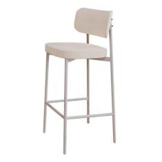 Imagem de Banqueta Alloa fixa Pés 50 x 44,7 x 103,5 mm C/ Pés Brancos - Compace