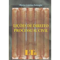 Imagem de Lições de Direito Processual Civil - Zainaghi, Maria Cristina - 9788536113135