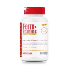 Imagem de Ferro + Vitamina C 60 Cápsulas - Vitavale