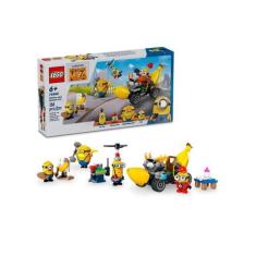 Imagem de Lego Meu Malvado Favorito 4 Minions E Carro Banana 136 Peças - 75580