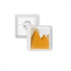 Imagem de Egypt Yellow Sphinx Pirâmides Teclado Mecânico Solar PBT Kit de Atualização para Jogos