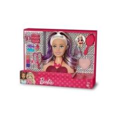 Imagem de Boneca Barbie Busto Styling Faces - Pupee